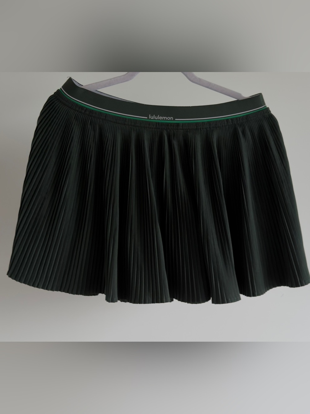 Lululemon Logo-Waist Micro-Pleat Mid-Rise Tennis Skirt